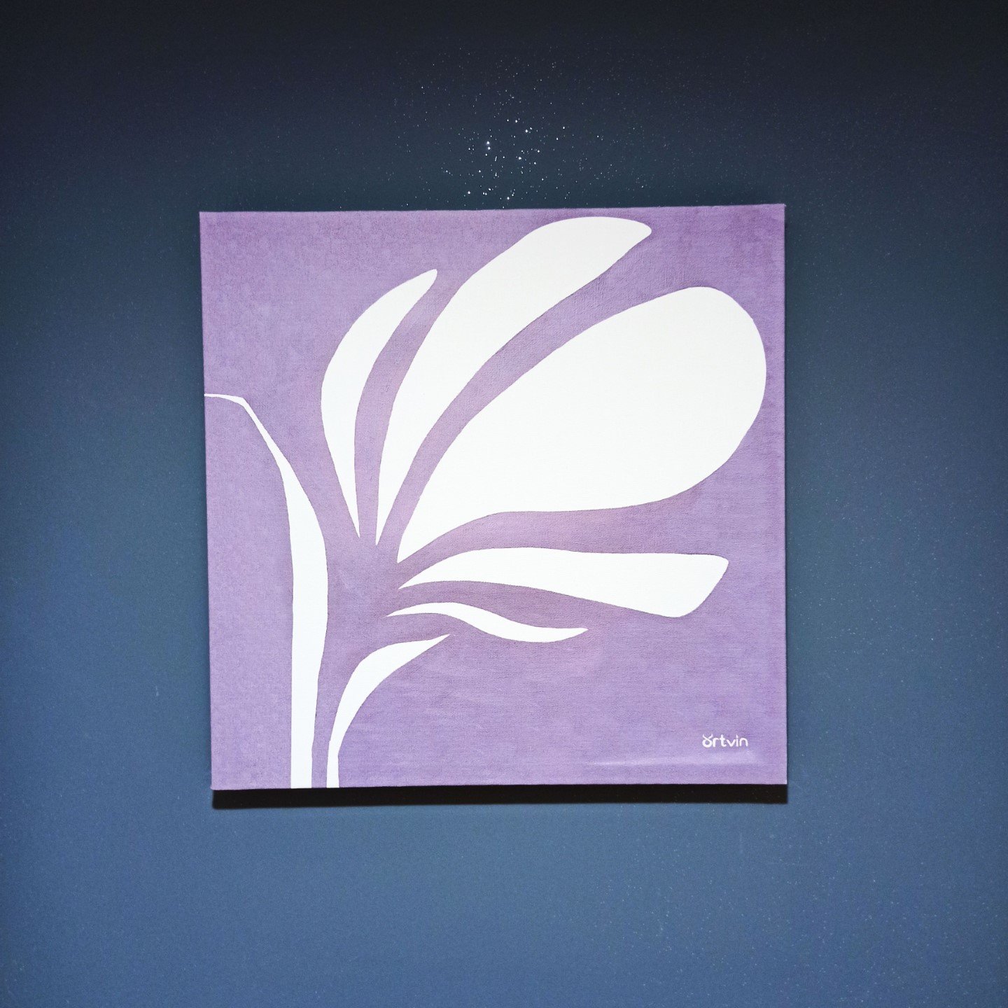 Artvin Çiğdemi-2 Kanvas Tablo / 40X40 CM