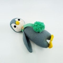 Amigurumi Organik Örgü Oyuncak Penguen