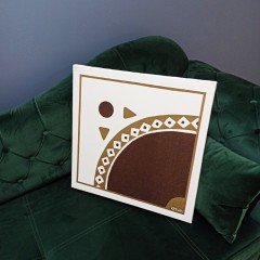 Arhavi Ulukent Cami Kanvas Tablo / 40X40 CM