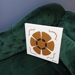 Hopa Ortahopa Cami Kanvas Tablo / 40X40 CM