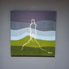 Artvin Atatepe Kanvas Tablo / 40X40 CM