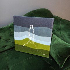 Artvin Atatepe Kanvas Tablo / 40X40 CM