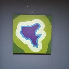 Borçka Karagöl-1 Kanvas Tablo / 40X40 CM