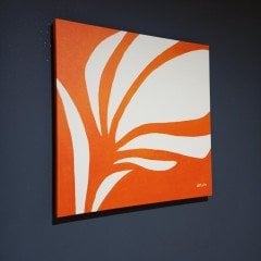 Artvin Çiğdemi-3 Kanvas Tablo / 40X40 CM