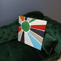Borçka Maral Köyü İremit Cami Kanvas Tablo / 50X50 CM