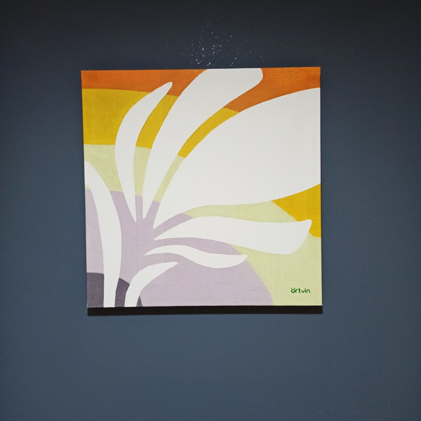 Artvin Çiğdemi-1 Kanvas Tablo / 50X50 CM