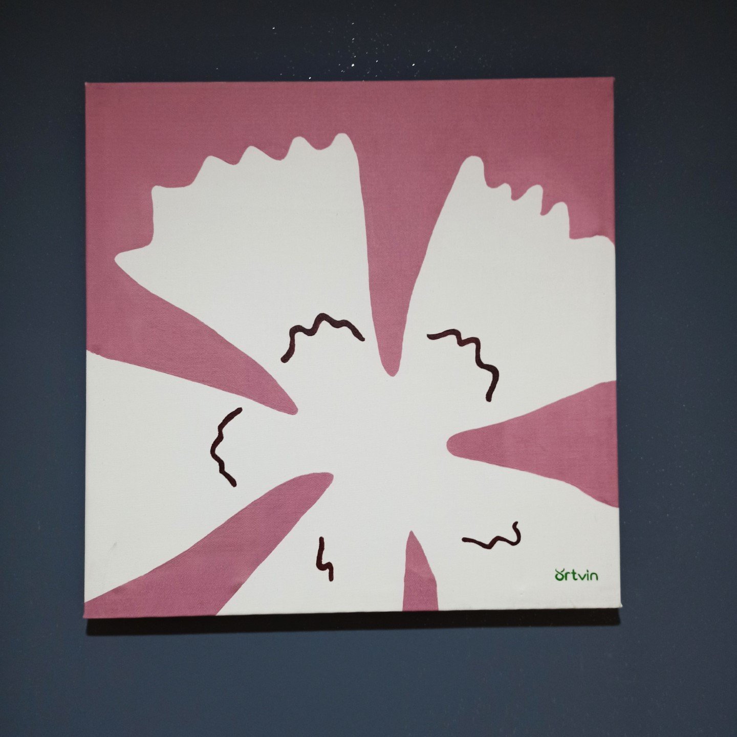 Artvin Karanfili-2 Kanvas Tablo / 50X50 CM