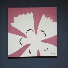 Artvin Karanfili-2 Kanvas Tablo / 50X50 CM