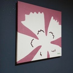 Artvin Karanfili-2 Kanvas Tablo / 50X50 CM