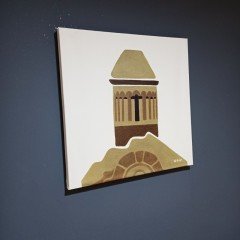 Ardanuç Rabat Kilisesi-1 Kanvas Tablo / 50X50 CM