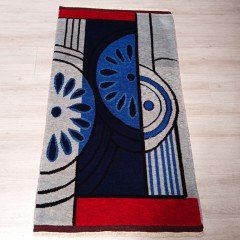 El Dokuma Borçka Düzköy Camii Papatya Desenli Duvar Halısı / 70X130 cm