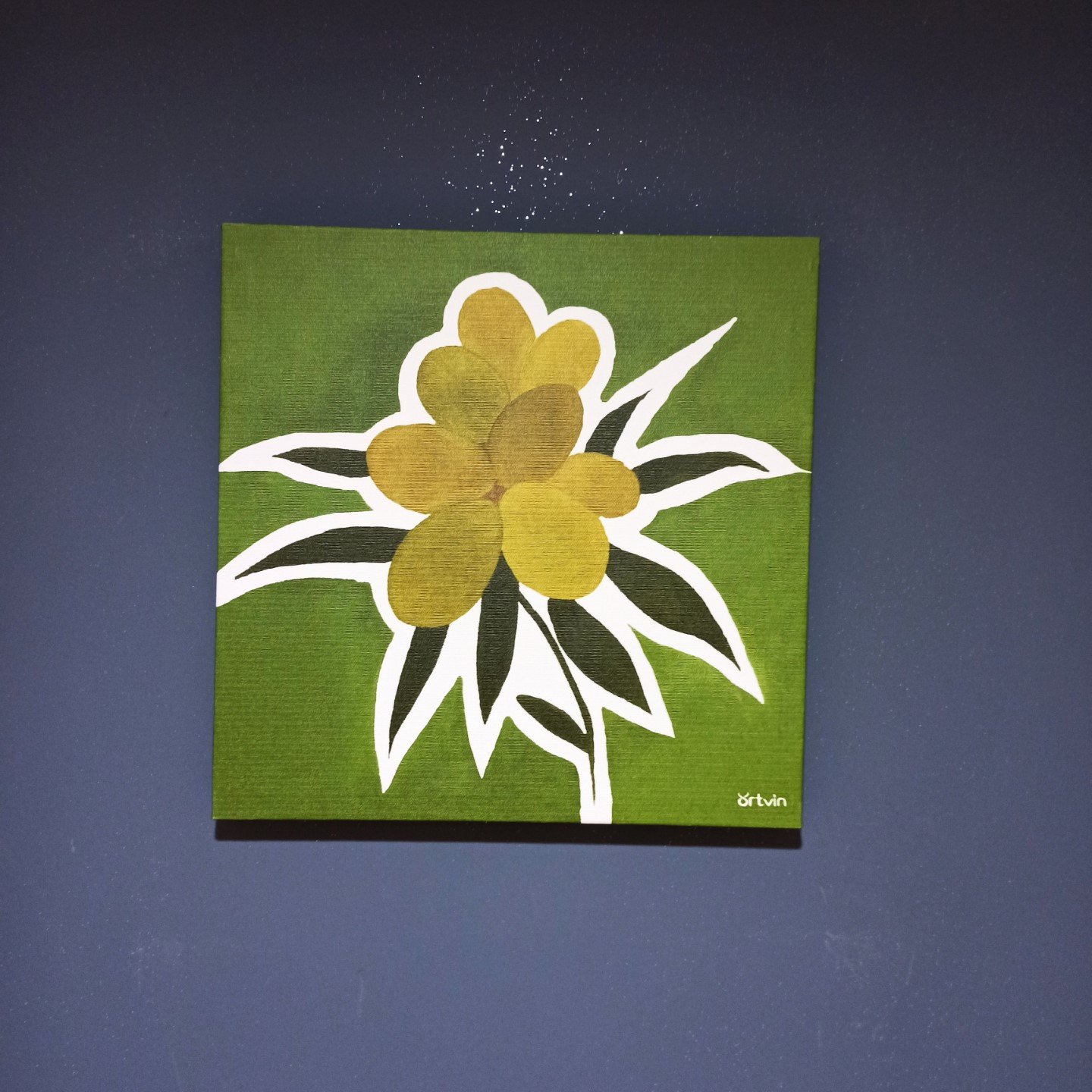 Artvin Zeytin Kanvas Tablo / 50X50 CM