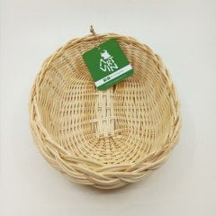 El Yapımı Rattan Oval Sepet