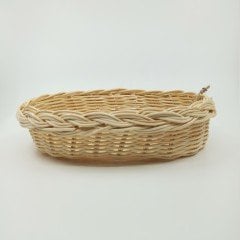 El Yapımı Rattan Oval Sepet