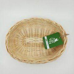 El Yapımı Rattan Oval Sepet