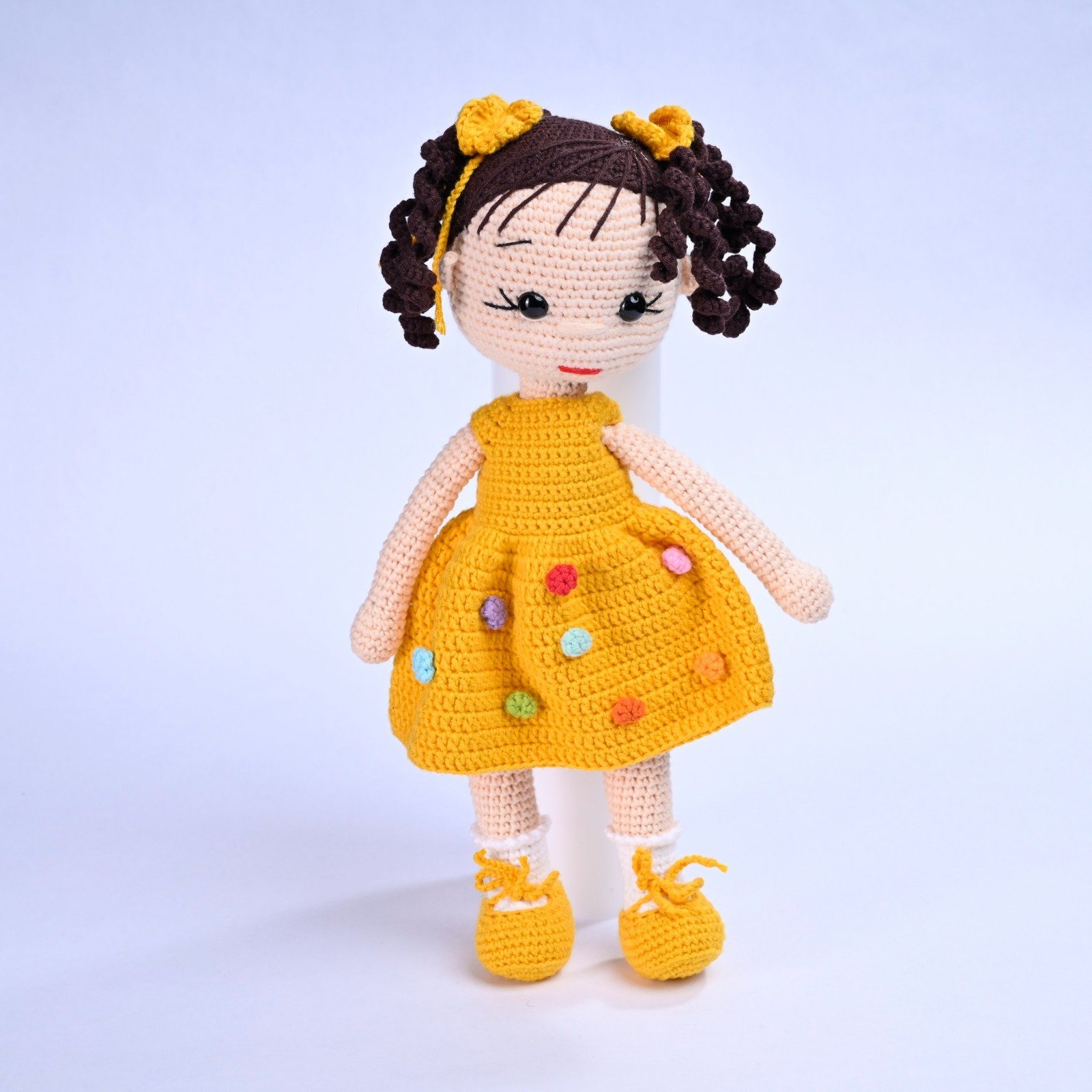 AMİGURUMİ ORGANİK ÖRGÜ OYUNCAK BENEKLİ BEBEK