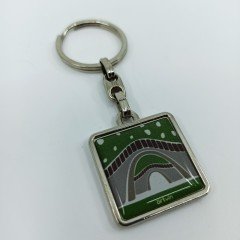 Arhavi Çifte Köprü Metal Mineli Anahtarlık