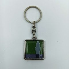 Borçka Karşıköy Köyü Cami Minare-1 Metal Mineli Anahtarlık