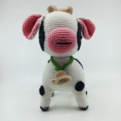 Amigurumi Organik Örgü Oyuncak Sevimli Buzağı