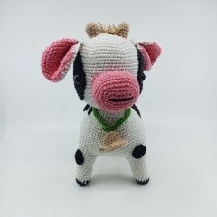 Amigurumi Organik Örgü Oyuncak Sevimli Buzağı