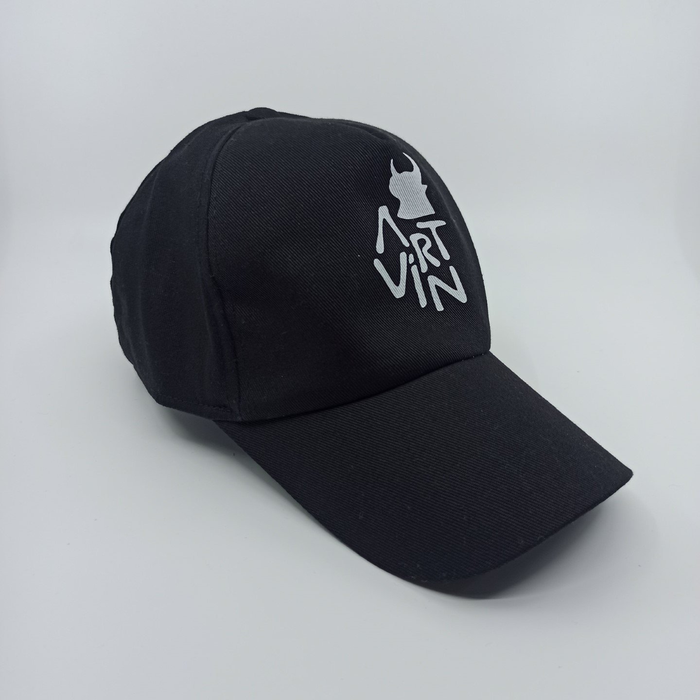 Artvin Logo Baskılı Koton Şapka / Siyah