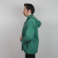 Artvin Logo Baskılı Yağmurluk / Yeşil S Beden