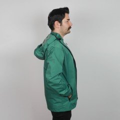 Artvin Logo Baskılı Yağmurluk / Yeşil S Beden