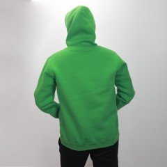 Artvin Logo Baskılı Kapüşonlu Sweatshirt / Yeşil XL Beden