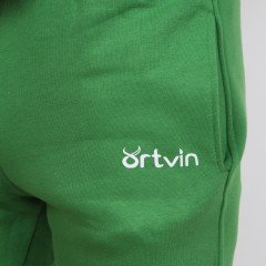 Artvin Logo Baskılı Eşofman Altı / Yeşil M Beden