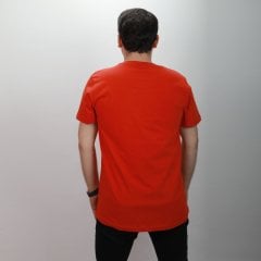 Artvin Logo Baskılı Bisiklet Yaka Tişört / Yeşil L Beden